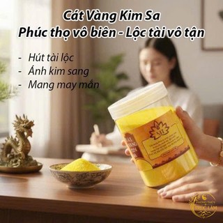Cát Kim Sa Vàng Cao Cấp Bỏ Bát Hương, Lư Hương, Thay Lư Hương