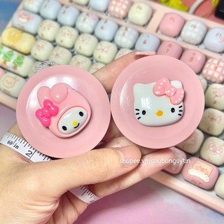Thước Dây Rút Gọn Tự Động Cuộn Tròn 150cm Siêu Cute, Đo Eo Làm Quà Tặng Siêu Tiện Lợi