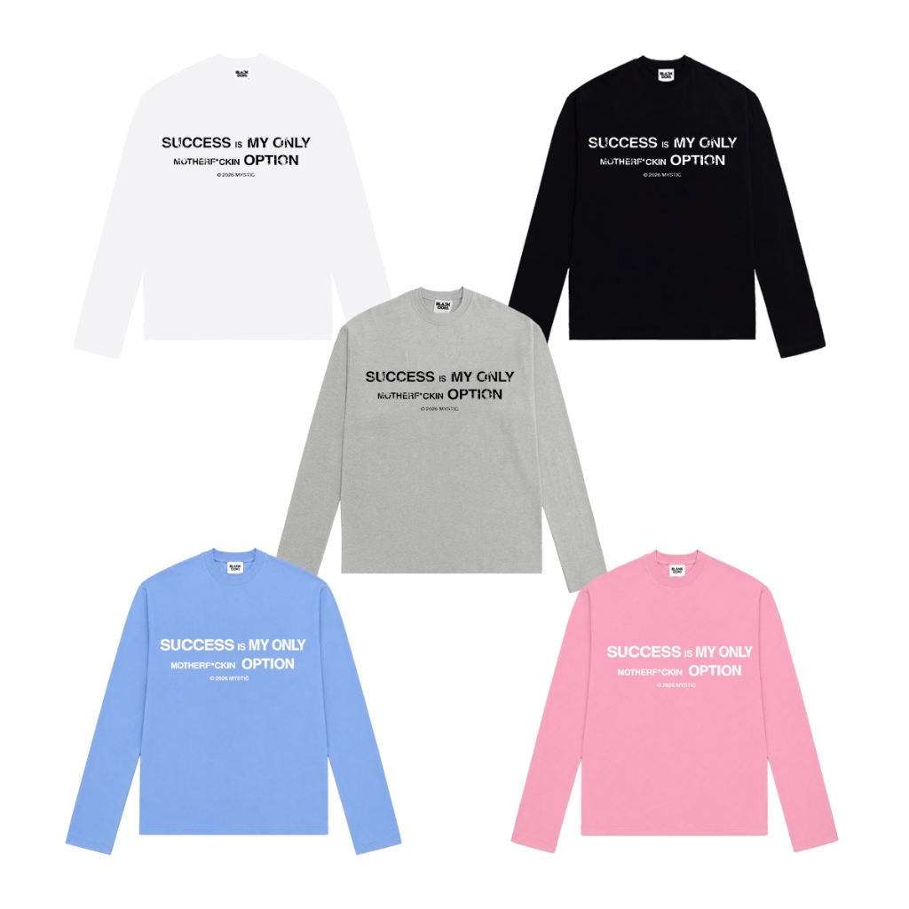Áo thun dài tay mỏng nhẹ BLACKDOKI longsleeve Ver.1 cotton 190gsm nam nữ basic form rộng  oversize