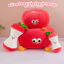 Gấu Bông Táo Gà DunDun 35cm, 45cm – Gối Ôm Táo Đỏ Tách Ruột Siêu Mềm, Đáng Yêu Và Ngộ Nghĩnh