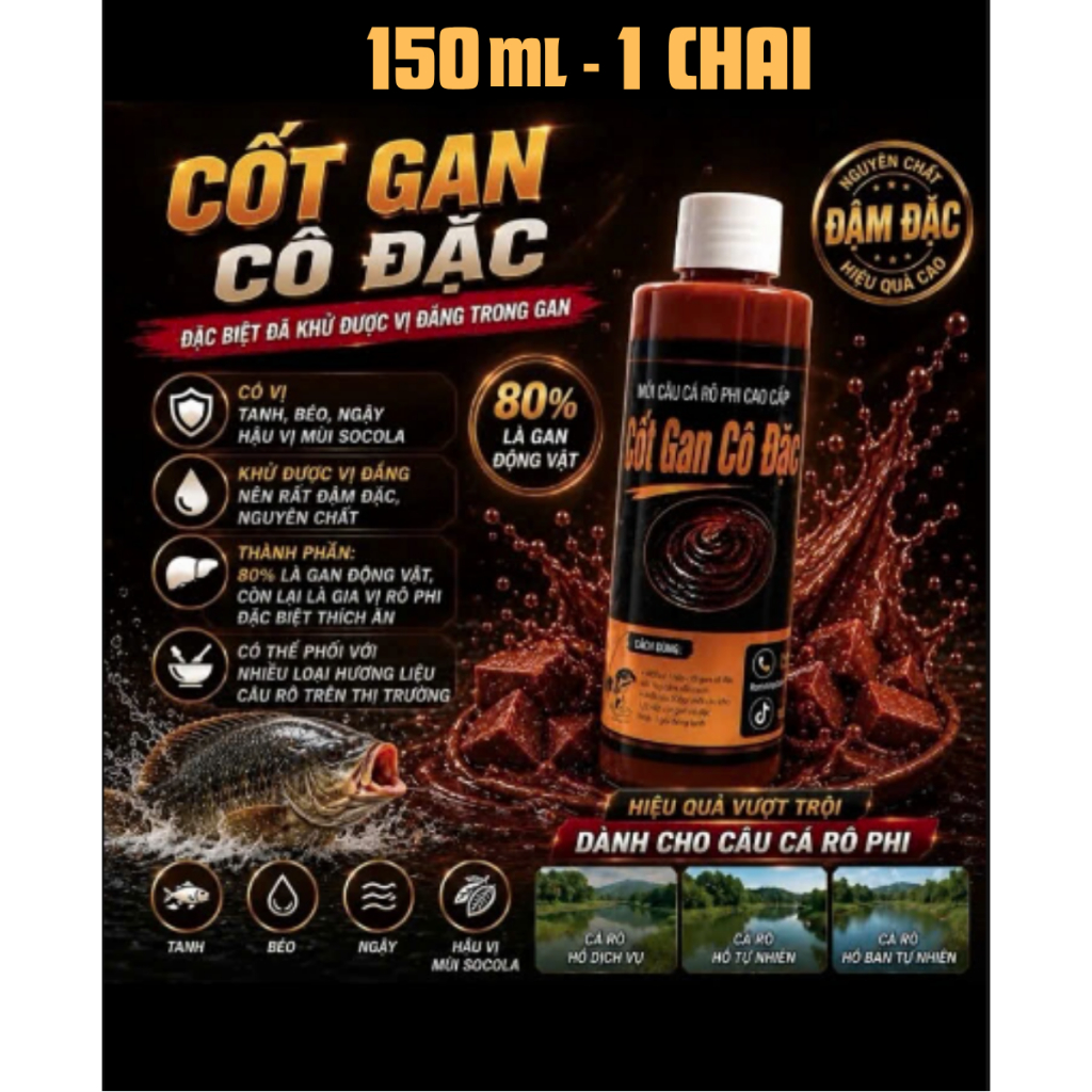 (Chính Hãng) Hương Liệu Rô Đa Tầng 200ml, Tinh Mùi Câu Cá Rô Phi Siêu Nhạy