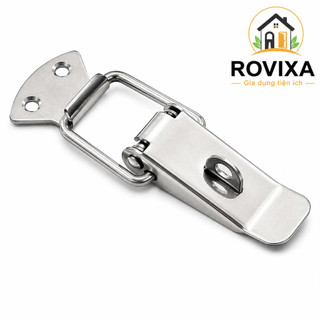 Khóa hòm, khóa tủ, khóa mỏ vịt(giá 2 cái) thép mạ niken chốt gài cài thùng hộp