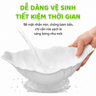 Bát Thuyền Nhựa Đựng Gà Cúng Nguyên Con GD101 - Bát Nhựa Đựng Hoa Quả Thắp Hương Việt Nhật