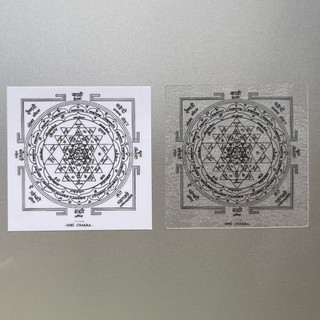 [Presage.vn] [Vuông 5cm] Set 8 Hoặc 15 Stickers Sri Yantra Sinh Tài - KHÁCH ĐỌC KỸ MIÊU TẢ GIÚP SỐP NHA Ạ
