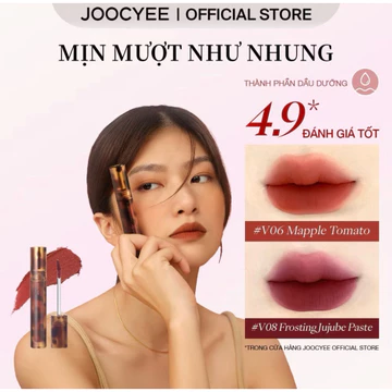 Son Kem Bùn Lì JOOCYEE Fluffy Matte Chất Son Mềm Mịn Như Nhung Không Lem Dưỡng Ẩm Che Vân Môi Lâu Trôi Tôn Da 3.5g