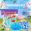 Trân Châu Sợi Việt Quất Long Phú Gói 1KG- Chè Bánh Lọt, Topping Trà Sữa, Trà Trái Cây [THÙNG 20KG]