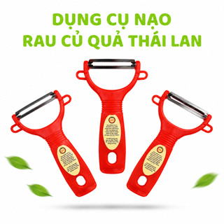 Dụng Cụ Nạo Củ Quả Thái Lan Sắc Bén GD128 - Nạo Gọt Hoa Quả Thái Lan Cán Nhựa Lưỡi Inox
