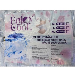 (Mẫu mới) Freesize 45-75kg 50 Băng quần Enjoy Cool ( màu giao ngẫu nhiên)