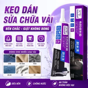 Keo dán siêu dính dán vải quần áo đồ handmade Zhanlida không khô cứng bền chắc 50ml