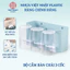 Bộ Cắm Bàn Chải 3 Cốc Kệ Để Bàn Chải, Cốc Và Kem Đánh Răng 1347 - Việt Nhật Plastic Official