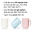 Ly cốc hình voi 480ml nhựa VIỆT NHẬT - Cho bé uống nước, đánh răng, họa tiết voi dễ thương