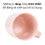 Ly cốc hình voi 480ml nhựa VIỆT NHẬT - Cho bé uống nước, đánh răng, họa tiết voi dễ thương
