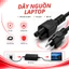 Dây cáp nguồn sạc laptop 1.5m, Dây nguồn laptop dùng cho Dell Asus Acer Hp Msi Lenovo Sony Toshiba