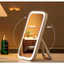 Gương Để Bàn Chân Sau Có Đèn LED Cảm Ứng Gương Trang Điểm Xoay Gập Điều Chỉnh Góc Soi Tiện Dụng