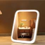 Gương Để Bàn Chân Sau Có Đèn LED Cảm Ứng Gương Trang Điểm Xoay Gập Điều Chỉnh Góc Soi Tiện Dụng