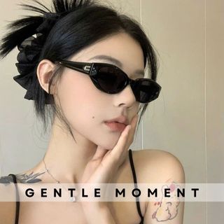 [KOL Live] Kính râm mắt mèo chống tia UV GENTLE MOMENT kính mát thời trang nam nữ phong cách sang trọng GMT127