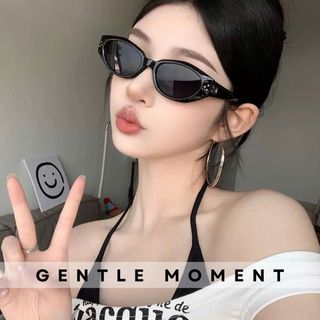 [KOL Live] Kính râm mắt mèo chống tia UV GENTLE MOMENT kính mát thời trang nam nữ phong cách sang trọng GMT127