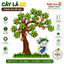 Cây nỉ 3D mẫu mới 2026- Trang trí mầm non , đồ dùng mầm non - Tranh góc mầm non - xưởng mầm non anh hoa