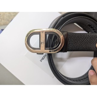 Thắt lưng nam Pierre Cardin chính hãng,thắt lưng da bò thật,thắt lưng cao cấp cho nam M01