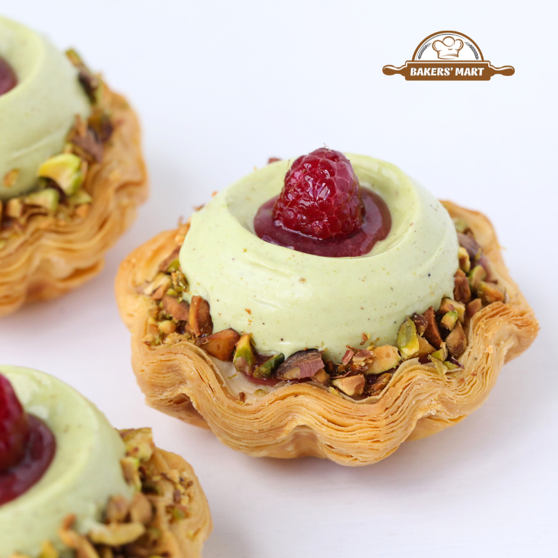 Đế Tart Trứng Hình Hoa Nhất Hương (660g - 22 cái) (có chén inox)