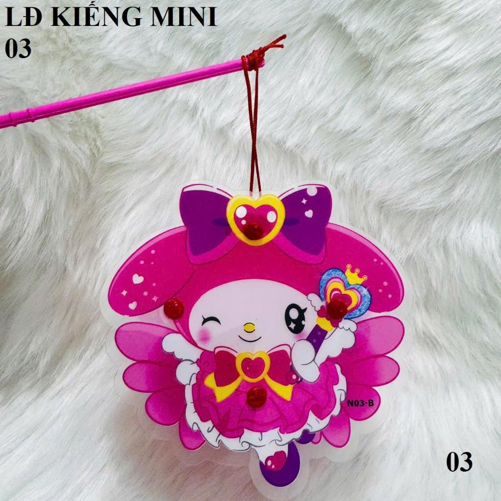 Đèn Lồng Nhựa Mini 2 Mảnh 10-12cm Có Đèn  Đồ Chơi Bé Gái Nghỉ Hè Trung Thu Nhiều Mẫu Giao ngẫu nhiên