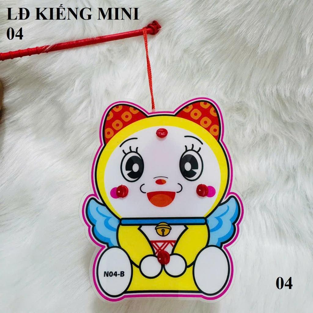 Đèn Lồng Nhựa Mini 2 Mảnh 10-12cm Có Đèn  Đồ Chơi Bé Gái Nghỉ Hè Trung Thu Nhiều Mẫu Giao ngẫu nhiên