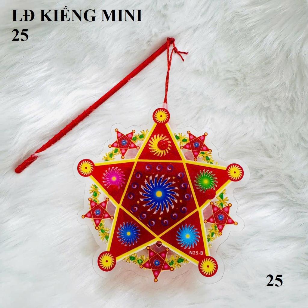 Đèn Lồng Nhựa Mini 2 Mảnh 10-12cm Có Đèn  Đồ Chơi Bé Gái Nghỉ Hè Trung Thu Nhiều Mẫu Giao ngẫu nhiên