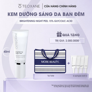 [Date 10/2026] Kem dưỡng da ban đêm - Teoxane Brightening Night Peel -  Làm sáng da - 15% Glycolic acid