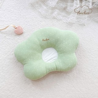 Gối Muslin Hình Hoa Anchee - Gối Lõm Chống Méo Đầu Cho Trẻ Sơ Sinh, Cotton 100%, Êm Ái Thoáng Khí