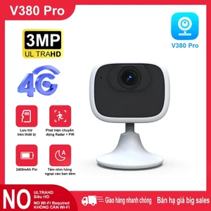 Camera V99AI R2 an ninh 4G không cần wifi 3MP PIR radar phát hiện người cửa hàng kho bãi