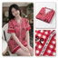 Bộ Pijama Lụa Hoạ Tiết Siêu Hot Mềm Mịn 4 Mùa Tay Ngắn Quần Đùi Size 40- 69kg