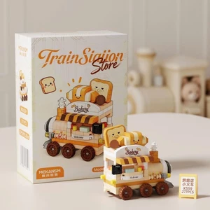 Bộ LEGO Lắp Ráp Xe Tiệm Bánh Mini 277PCS – Mô Hình DIY Siêu Dễ Thương, Decor Để Bàn, Đồ Chơi Sáng Tạo, Quà Tặng Ý Nghĩa