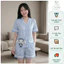 Chill Pijama | Pijama Nữ Tay Cộc Quần Đùi Chất Lụa Mềm Mát Đồ Ngủ Nữ Mặc Nhà Cao Cấp Size 40-69kg