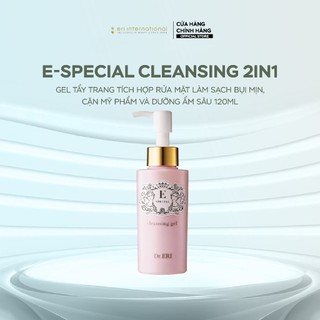 Gel Tẩy Trang E-SPECIAL CLEANSING GEL 2IN1 Tích Hợp Làm Sạch Bụi Mịn, Cặn Mỹ Phẩm 120ml