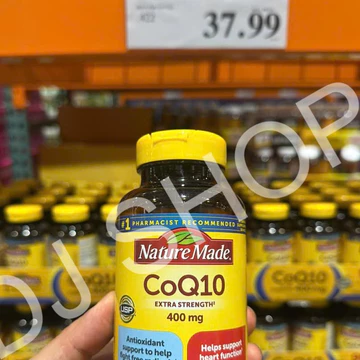 [DJ SHOP] DATE 2028 Viên Uống Bổ sung CoQ10 Tốt Cho Tim Mạch Nature Made CoQ10 400mg 90 viên Mỹ