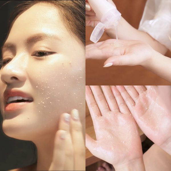 Gel Tẩy Da Chết KOR Hàn Quốc100ml loại bỏ da thừa bụi bẩn bã nhờn, da mặt sáng mịn. Tặng bộ Kit 5 sp