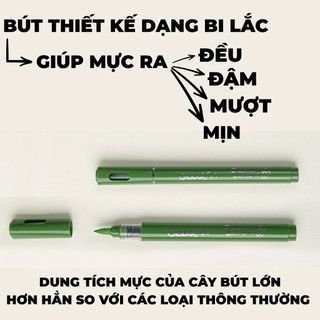[Global Art x Lê Bảo Châu] Acrylic Marker Cao Cấp 48 Màu Dải Màu Tươi Sáng, Blend Màu Tốt, Chồng Màu Dễ Dàng Hạn Chế Tắc