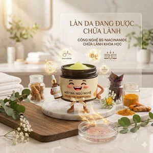 Tinh Chất nghệ+ Mặt Nạ Ngủ Nghệ , Phục hồi da, Sáng da , An toàn cho cả mẹ bầu , sau sinh