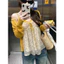 Áo Hai Dây Hoa Nhí Phối Ren Cổ V Tim Dây Rút Ngực Dáng Babydoll - Áo Camisole Nữ Ngọt Ngào Phong Cách Vintage Hàn Quốc