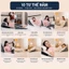 Gối chống trào ngược Minato (Thegioisofa) gối ngủ hỗ trợ giảm ngáy, ngủ sâu và cải thiện tinh thần