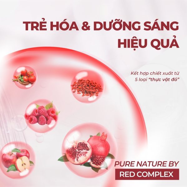 Sữa rửa mặt KOR Hàn Quốc 100ml–Lựu đỏ Jeju,dưỡng trắng sáng da,làm sạch sâu bụi mịn.Tặng bộ Kit 5 sp