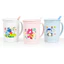 Ca Tròn Có Thìa 6002 Kích Thước M9xĐ7.3xC11.2 Trang Trí Dễ Thương Màu Pastel
