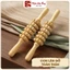 Con lăn cầm tay bằng gỗ cao cấp massage cơ thể thư giãn và phục hồi cơ