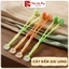 Con lăn cầm tay bằng gỗ cao cấp massage cơ thể thư giãn và phục hồi cơ