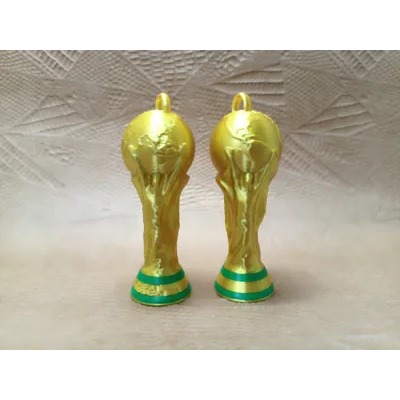 Móc Khóa Cúp WC 2026 In 3D – Phụ Kiện Bóng Đá Mini Decor