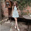 MIU.STUDIO • ”Cora dress” Váy nữ sát nách cổ tròn đính nơ ngực cao cấp, Đầm nữ thiết kế dáng chữ A tôn dáng tiểu thư