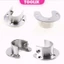 Giá đỡ thanh treo quần áo inox, giá đỡ mặt bích inox, kệ đỡ ống tròn-TOOLIX