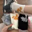 Tất Vớ Nam Nữ Họa Tiết Mèo Yêu Độc Đáo Cotton Thoáng Khí MUN STORE TBME14