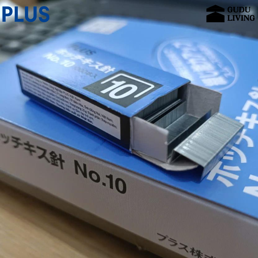 Kim Bấm Số 10 Plus Chính Hãng Dùng Cho Văn Phòng, Học Tập | Gudu Living