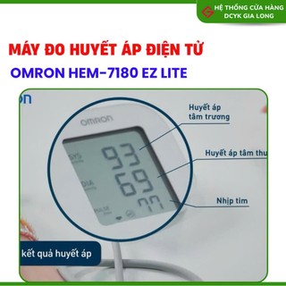 Máy đo huyết áp tự động OMRON HEM 7180 bảo hành chính hãng 5 năm